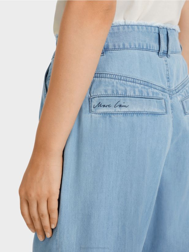 blugi „regândiți împreună”. Marc Cain bleu îmbrăcăminte 4826HH805