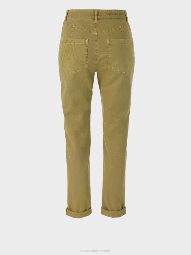 blugi „regândiți împreună”. Marc Cain măsline galbene îmbrăcăminte 4826HH809