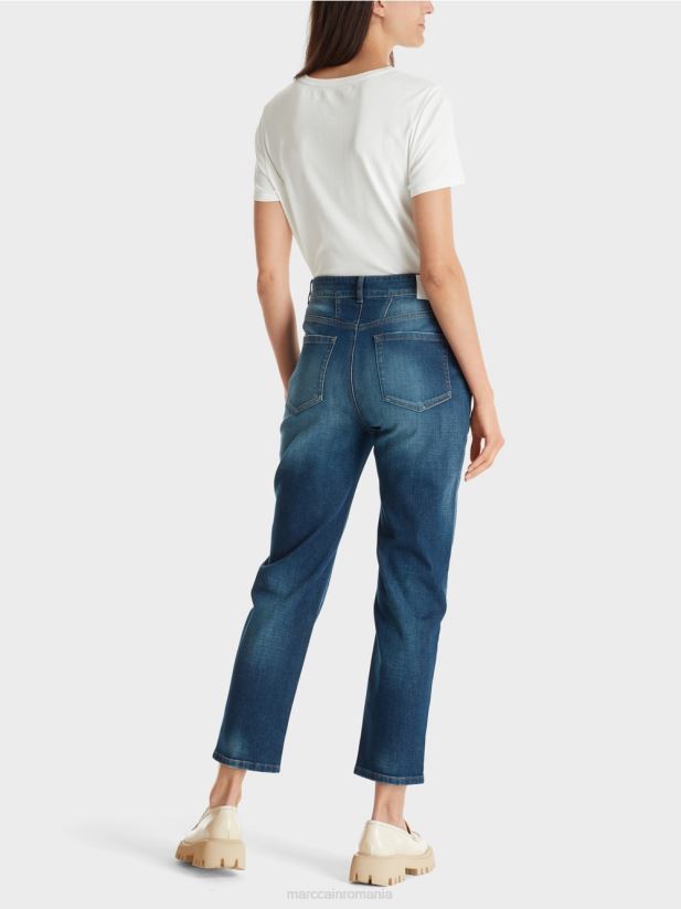 blugi riad „regândiți împreună”. Marc Cain denim albastru îmbrăcăminte 4826HH779