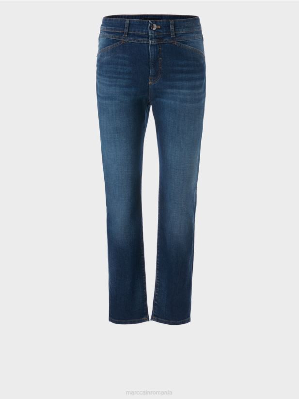 blugi riad „regândiți împreună”. Marc Cain denim albastru îmbrăcăminte 4826HH779