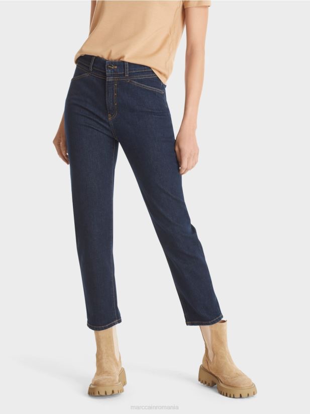 blugi riad „regândiți împreună”. Marc Cain indigo vintage îmbrăcăminte 4826HH780