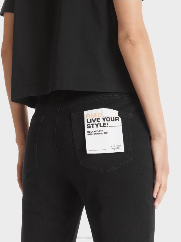 blugi riad „regândiți împreună”. Marc Cain negru îmbrăcăminte 4826HH770