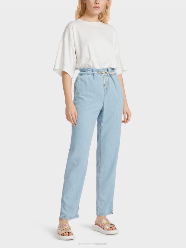 blugi rivera „regândiți împreună”. Marc Cain bleu îmbrăcăminte 4826HH797