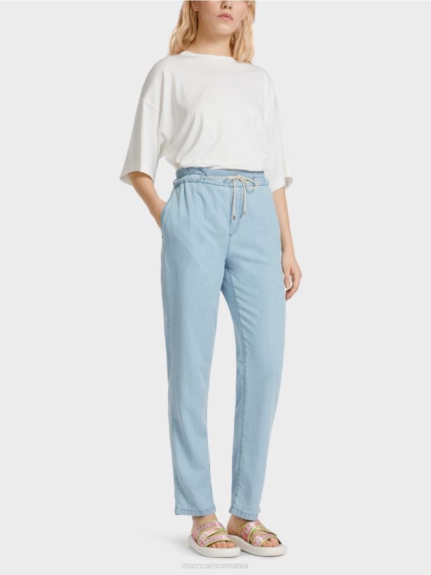 blugi rivera „regândiți împreună”. Marc Cain bleu îmbrăcăminte 4826HH797