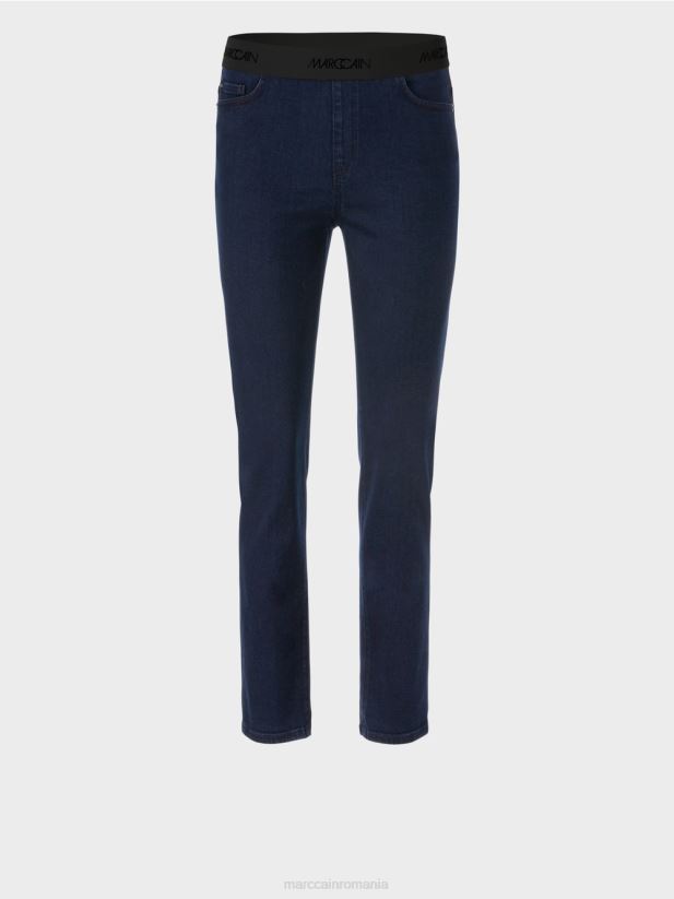 blugi siena „regândiți împreună”. Marc Cain albastru miezul nopții îmbrăcăminte 4826HH760