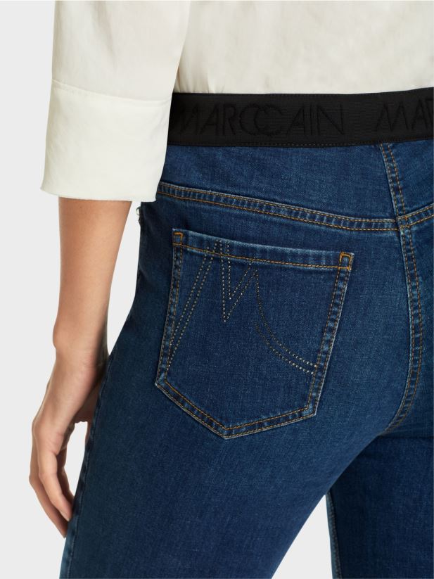 blugi siena „regândiți împreună”. Marc Cain denim albastru îmbrăcăminte 4826HH821