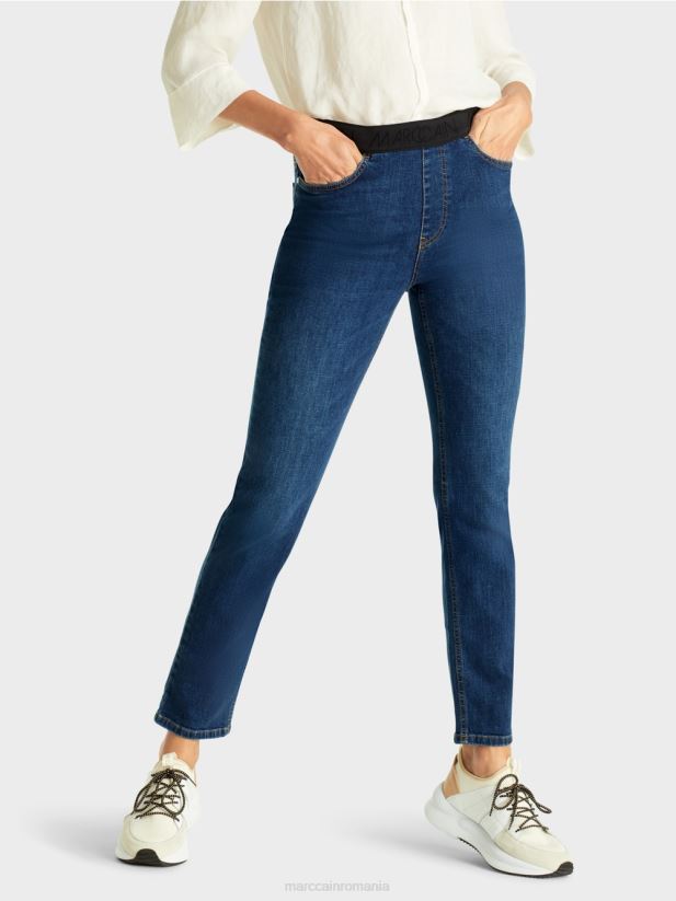 blugi siena „regândiți împreună”. Marc Cain denim albastru îmbrăcăminte 4826HH821