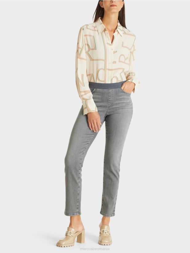 blugi siena „regândiți împreună”. Marc Cain gri îmbrăcăminte 4826HH822