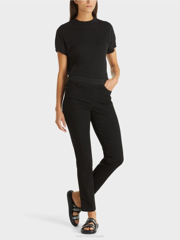 blugi siena „regândiți împreună”. Marc Cain negru îmbrăcăminte 4826HH816