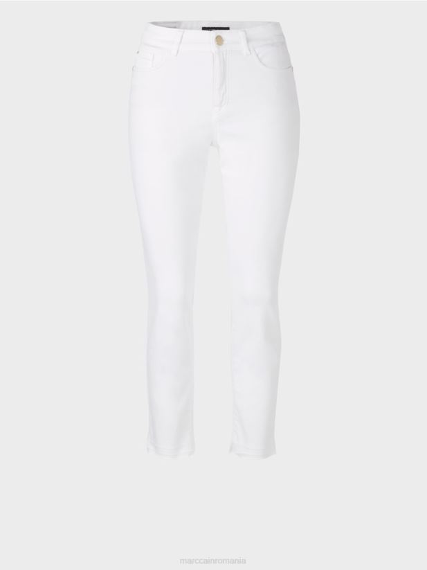 blugi silea „regândiți împreună”. Marc Cain alb îmbrăcăminte 4826HH798