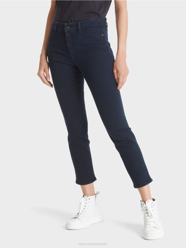 blugi silea „regândiți împreună”. Marc Cain albastru miezul nopții îmbrăcăminte 4826HH773