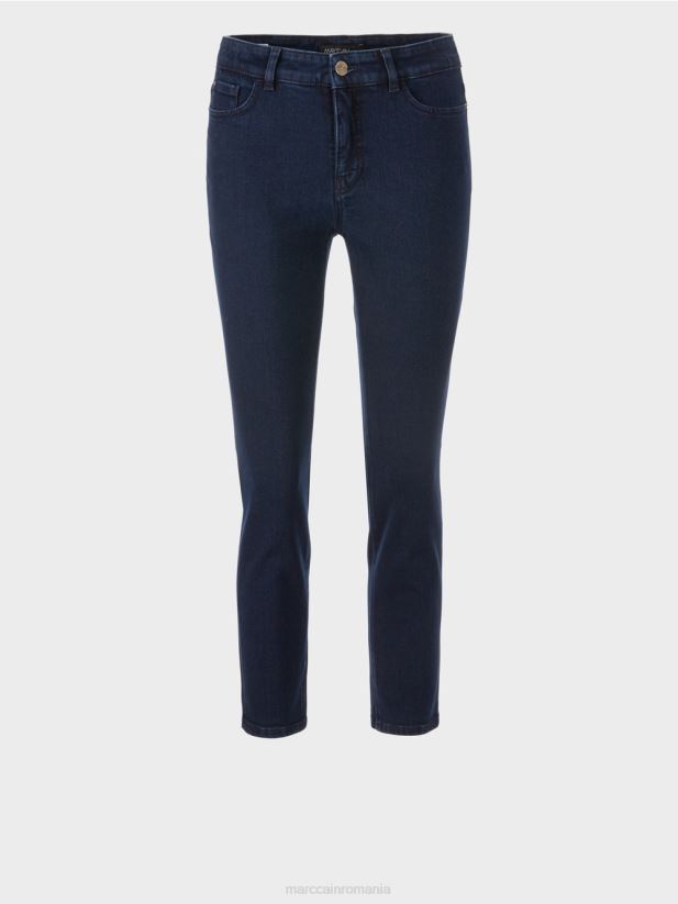 blugi silea „regândiți împreună”. Marc Cain albastru miezul nopții îmbrăcăminte 4826HH773
