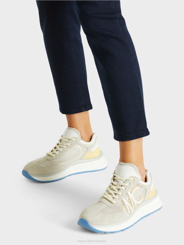 blugi silea „regândiți împreună”. Marc Cain albastru miezul nopții îmbrăcăminte 4826HH824