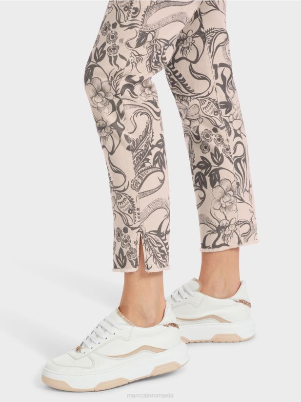 blugi silea „regândiți împreună”. Marc Cain floare de migdal îmbrăcăminte 4826HH749