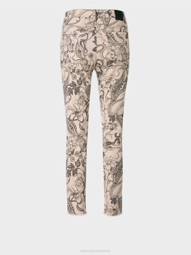 blugi silea „regândiți împreună”. Marc Cain floare de migdal îmbrăcăminte 4826HH749