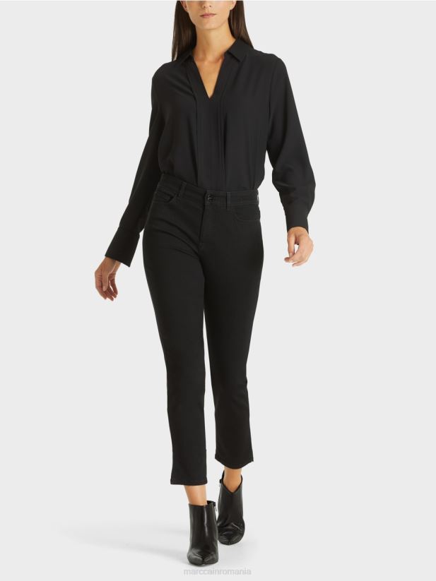 blugi silea „regândiți împreună”. Marc Cain negru îmbrăcăminte 4826HH819