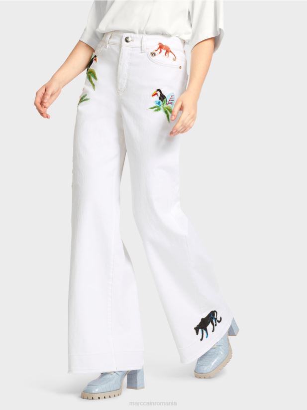 blugi warri „regândiți împreună”. Marc Cain aproape alb îmbrăcăminte 4826HH800