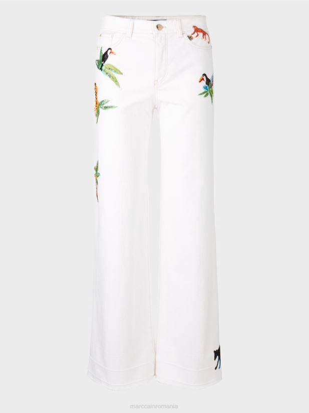 blugi warri „regândiți împreună”. Marc Cain aproape alb îmbrăcăminte 4826HH800