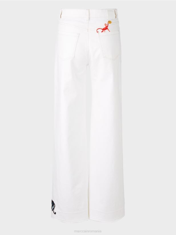 blugi warri „regândiți împreună”. Marc Cain aproape alb îmbrăcăminte 4826HH800