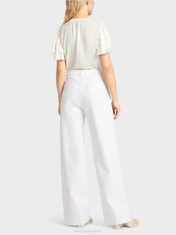 blugi warri „regândiți împreună”. Marc Cain aproape alb îmbrăcăminte 4826HH802