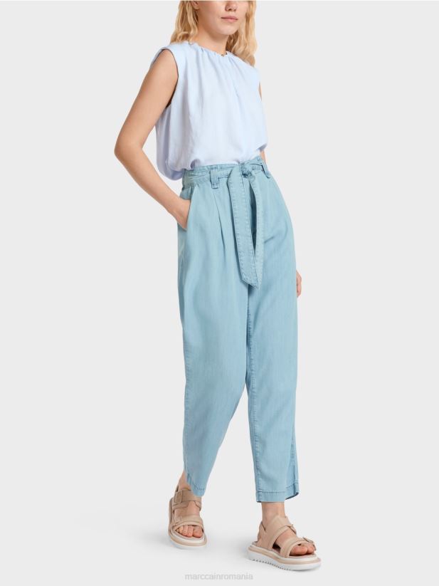 blugi welleri „regândiți împreună”. Marc Cain bleu îmbrăcăminte 4826HH799