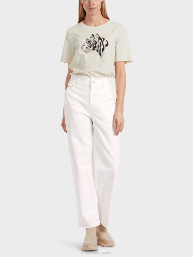 blugi wuhai „regândiți împreună”. Marc Cain aproape alb îmbrăcăminte 4826HH753