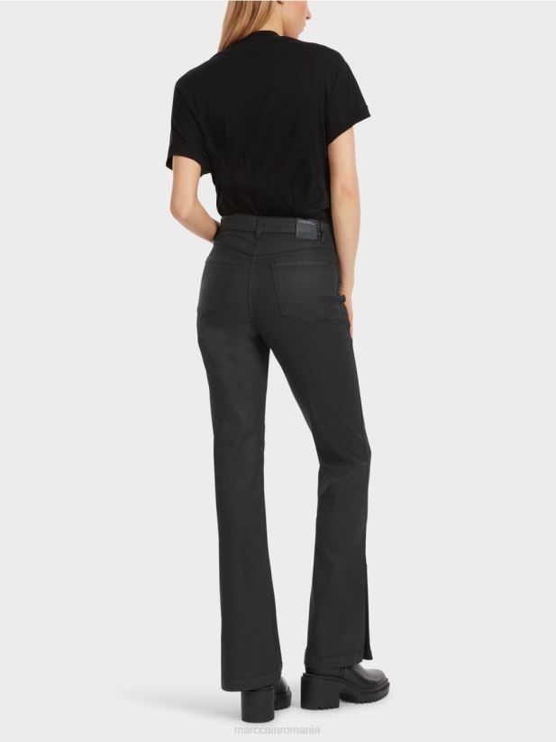 faro pantaloni „regândiți împreună”. Marc Cain negru îmbrăcăminte 4826HH751