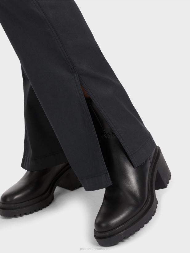 faro pantaloni „regândiți împreună”. Marc Cain negru îmbrăcăminte 4826HH751