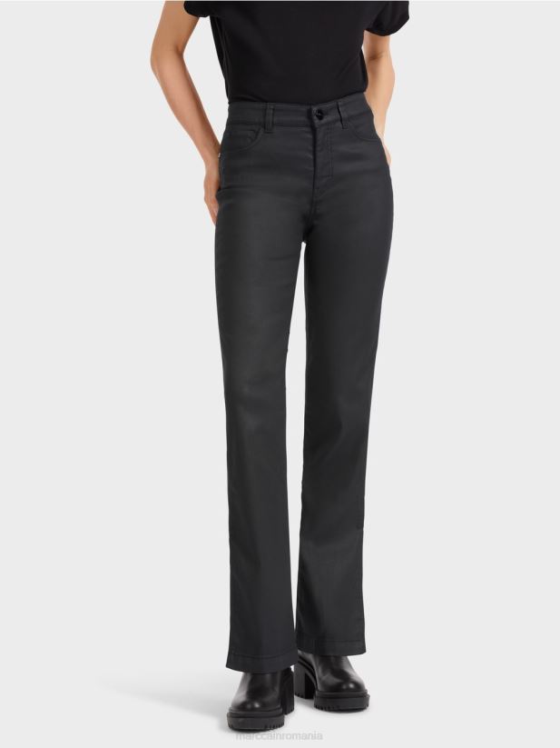 faro pantaloni „regândiți împreună”. Marc Cain negru îmbrăcăminte 4826HH751