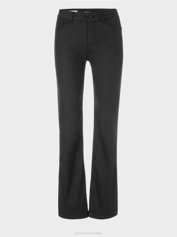 faro pantaloni „regândiți împreună”. Marc Cain negru îmbrăcăminte 4826HH751