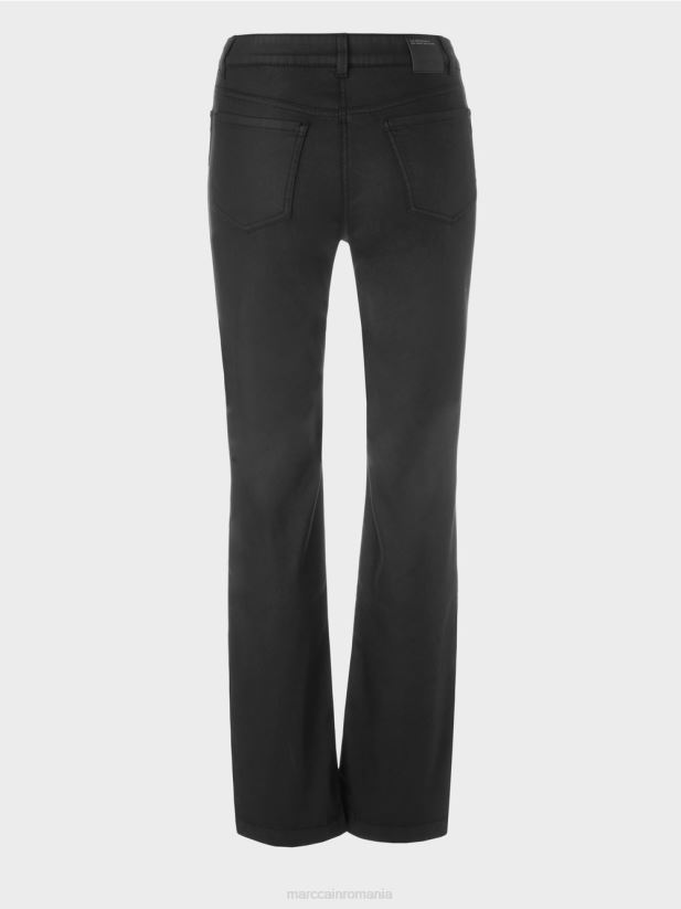 faro pantaloni „regândiți împreună”. Marc Cain negru îmbrăcăminte 4826HH751