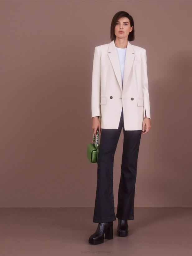 faro pantaloni „regândiți împreună”. Marc Cain negru îmbrăcăminte 4826HH751