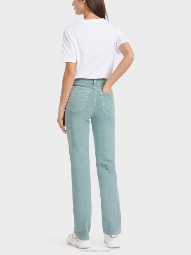 „regândiți împreună” blugi fyli Marc Cain albastru închis la cer îmbrăcăminte 4826HH791