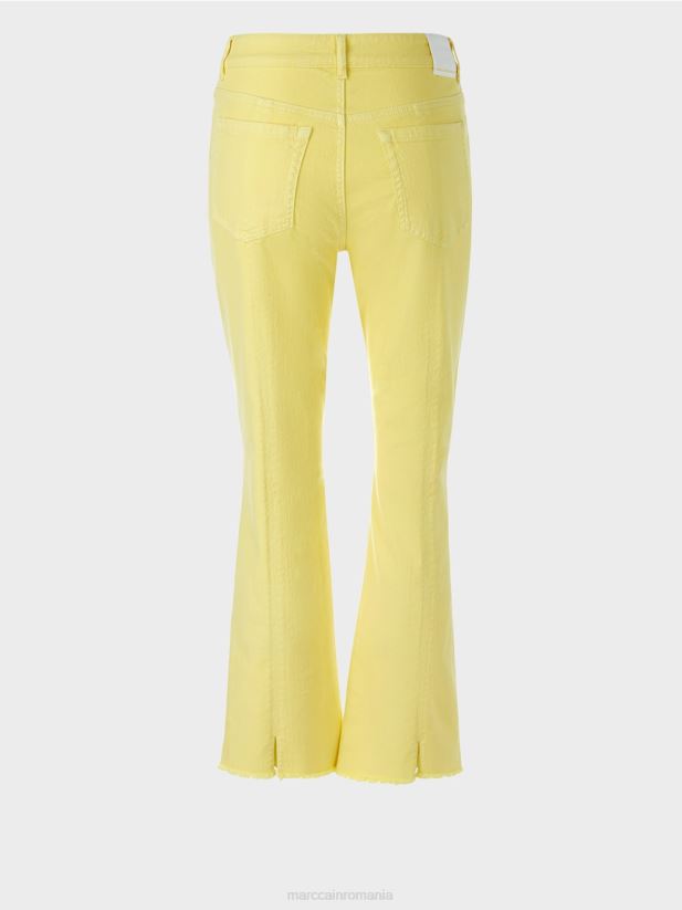 „regândiți împreună” pantaloni forli Marc Cain lămâie moale îmbrăcăminte 4826HH789