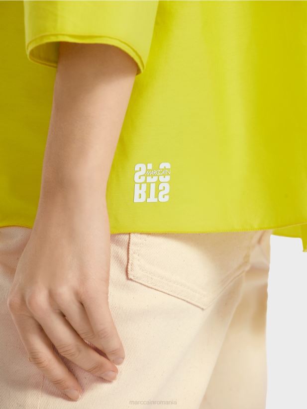 bluză casual cu mătase elegantă Marc Cain var usor îmbrăcăminte 4826HH938