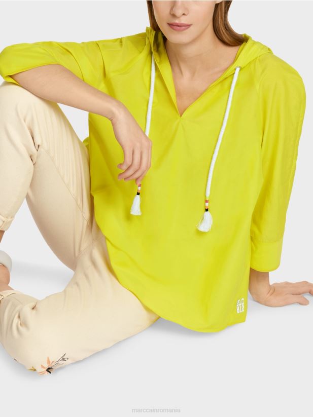bluză casual cu mătase elegantă Marc Cain var usor îmbrăcăminte 4826HH938
