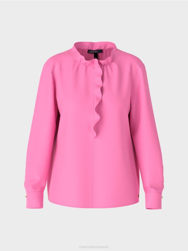 bluză curgătoare Marc Cain Luciu de buze îmbrăcăminte 4826HH897