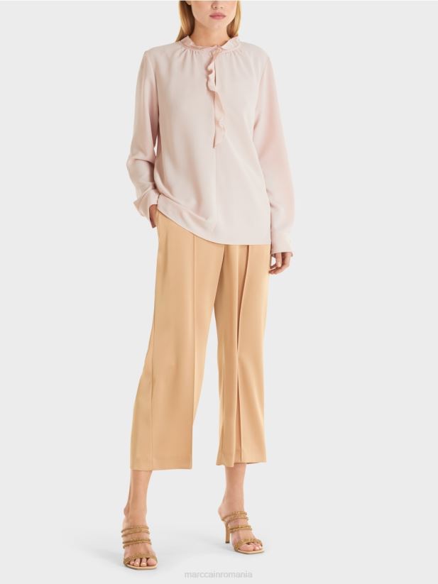 bluză curgătoare Marc Cain nud îmbrăcăminte 4826HH890