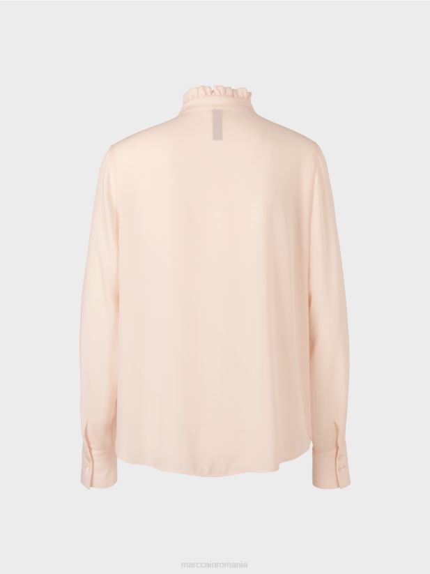 bluză curgătoare Marc Cain roz pur nou îmbrăcăminte 4826HH997
