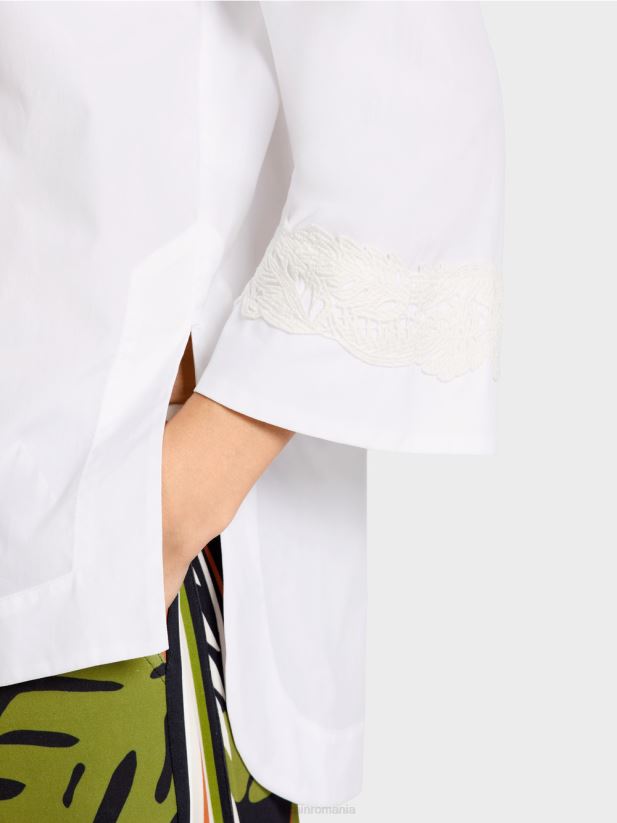 bluză în formă de a Marc Cain alb îmbrăcăminte 4826HH952