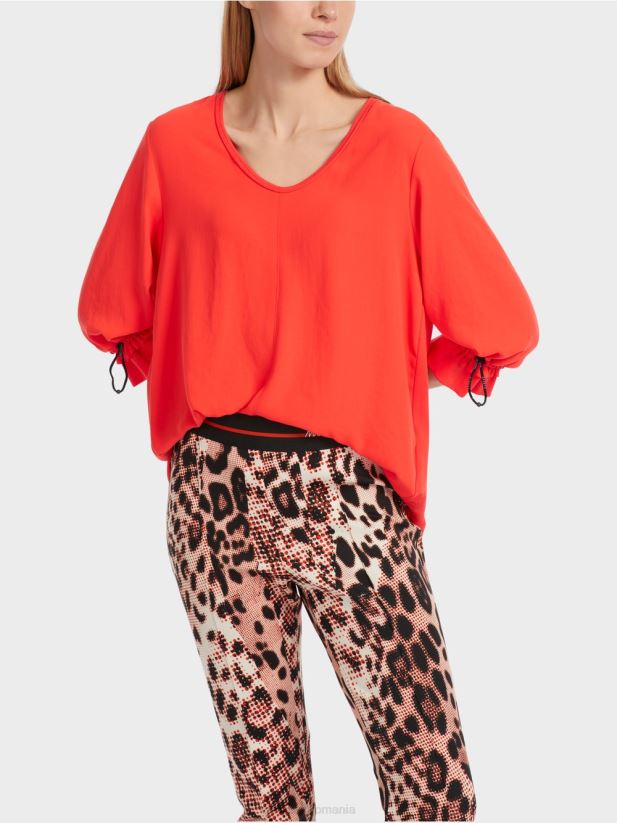 bluză în formă de a Marc Cain campari îmbrăcăminte 4826HH850