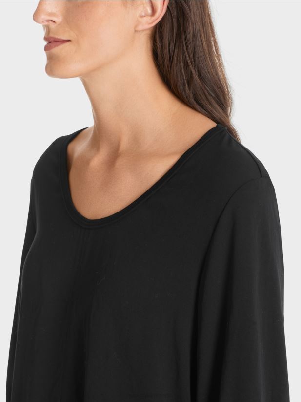 bluză în formă de a Marc Cain negru îmbrăcăminte 4826HH871