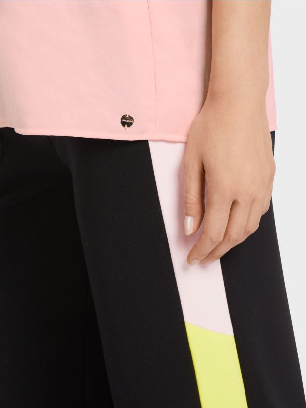 bluză puristă „regândește împreună”. Marc Cain roz pudra moale îmbrăcăminte 4826HH885