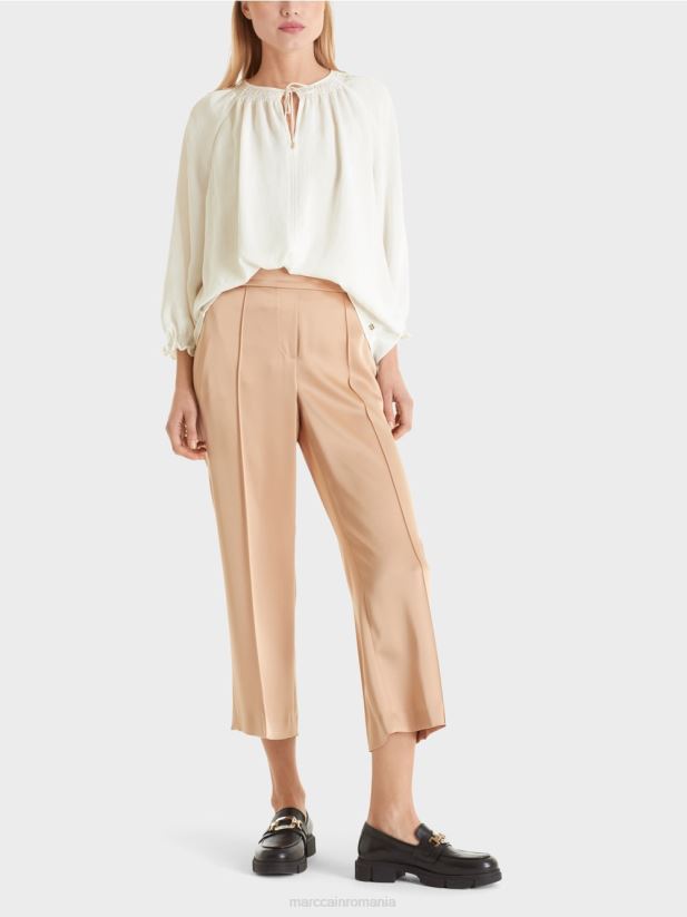 bluză „regândește împreună” Marc Cain aproape alb îmbrăcăminte 4826HH898