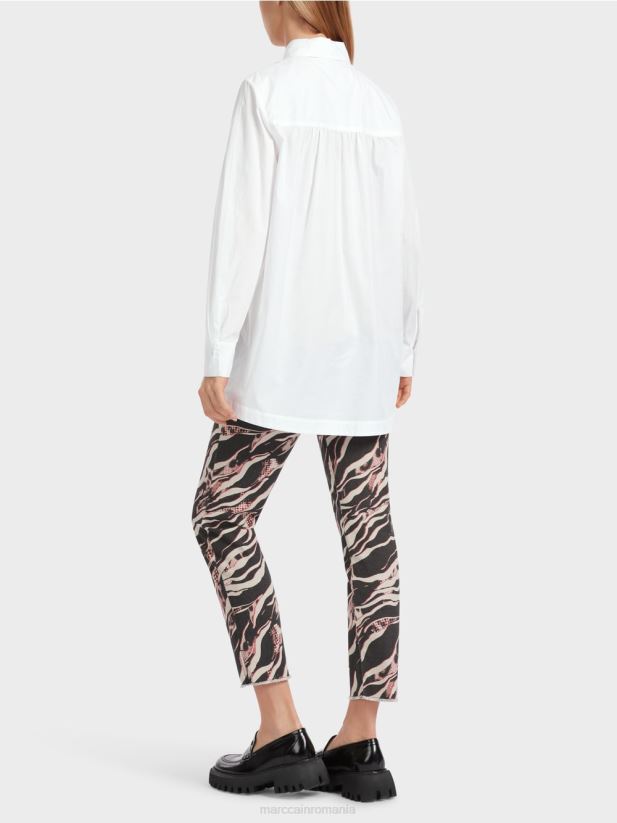 bluza cămașă „rethink together”. Marc Cain campari îmbrăcăminte 4826HH848