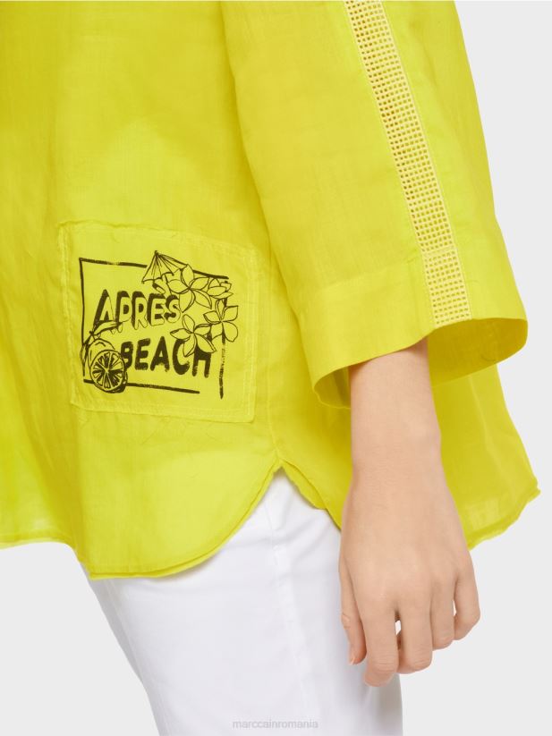 bluza cu aplicatie \"apres beach\". Marc Cain var usor îmbrăcăminte 4826HH934