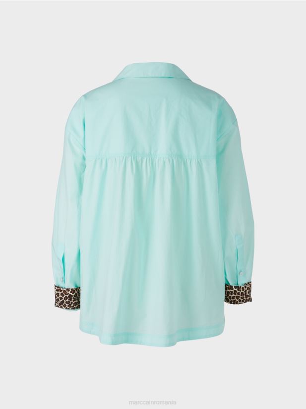 bluza feminina „rethink together”. Marc Cain luminator moale îmbrăcăminte 4826HH978
