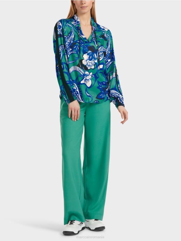 bluza raglan „rethink together”. Marc Cain smalț îmbrăcăminte 4826HH836