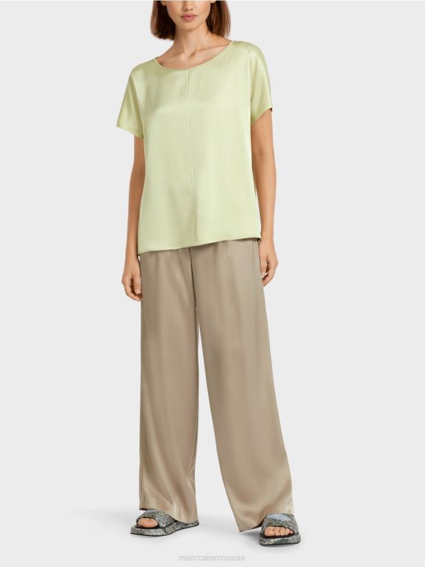 top în stil bluză în stil kimono Marc Cain respirație moale îmbrăcăminte 4826HH964