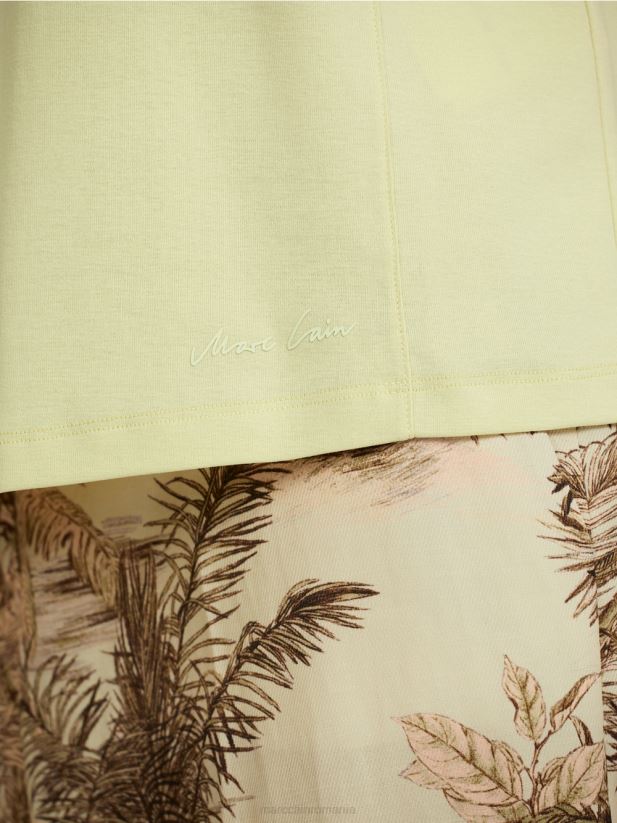 top cu dantelă Marc Cain respirație moale îmbrăcăminte 4826HH1415